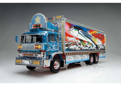 アオシマ 1/32 トラック野郎 No.02 一番星 熱風5000キロ
