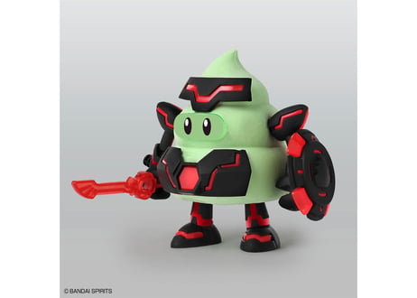 バンダイ クレイモデルキット03 サイバー戦士うんこ