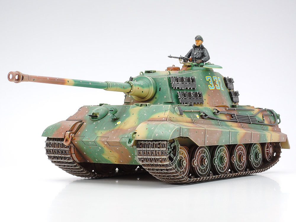 タミヤ 1/35 MM No.164 ドイツ重戦車 キングタイガー(ヘンシェル砲塔