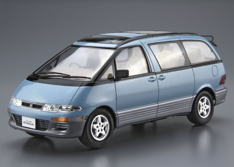 アオシマ 1/24 ザ・モデルカー No.124 トヨタ TCR11G エスティマ