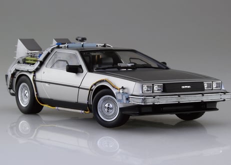 アオシマ 1/24 バック・トゥ・ザ・フューチャー PartⅠ タイムマシン