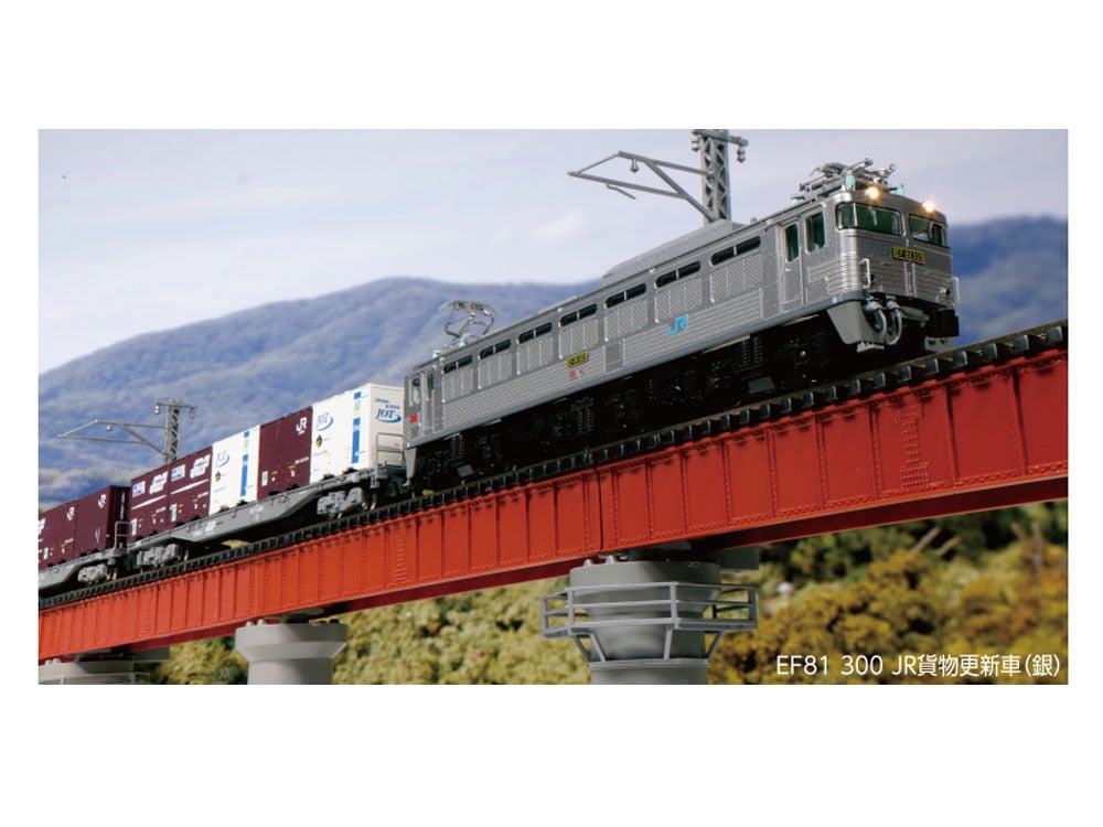 KATO 3067-3 EF81 300 JR貨物更新車(銀) 3067-3【KATO】EF81 300 JR貨物更新車(銀) 商品詳細