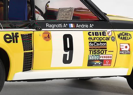 タミヤ 1/24 スポーツカー No.27 ルノー5（サンク）ターボラリー仕様