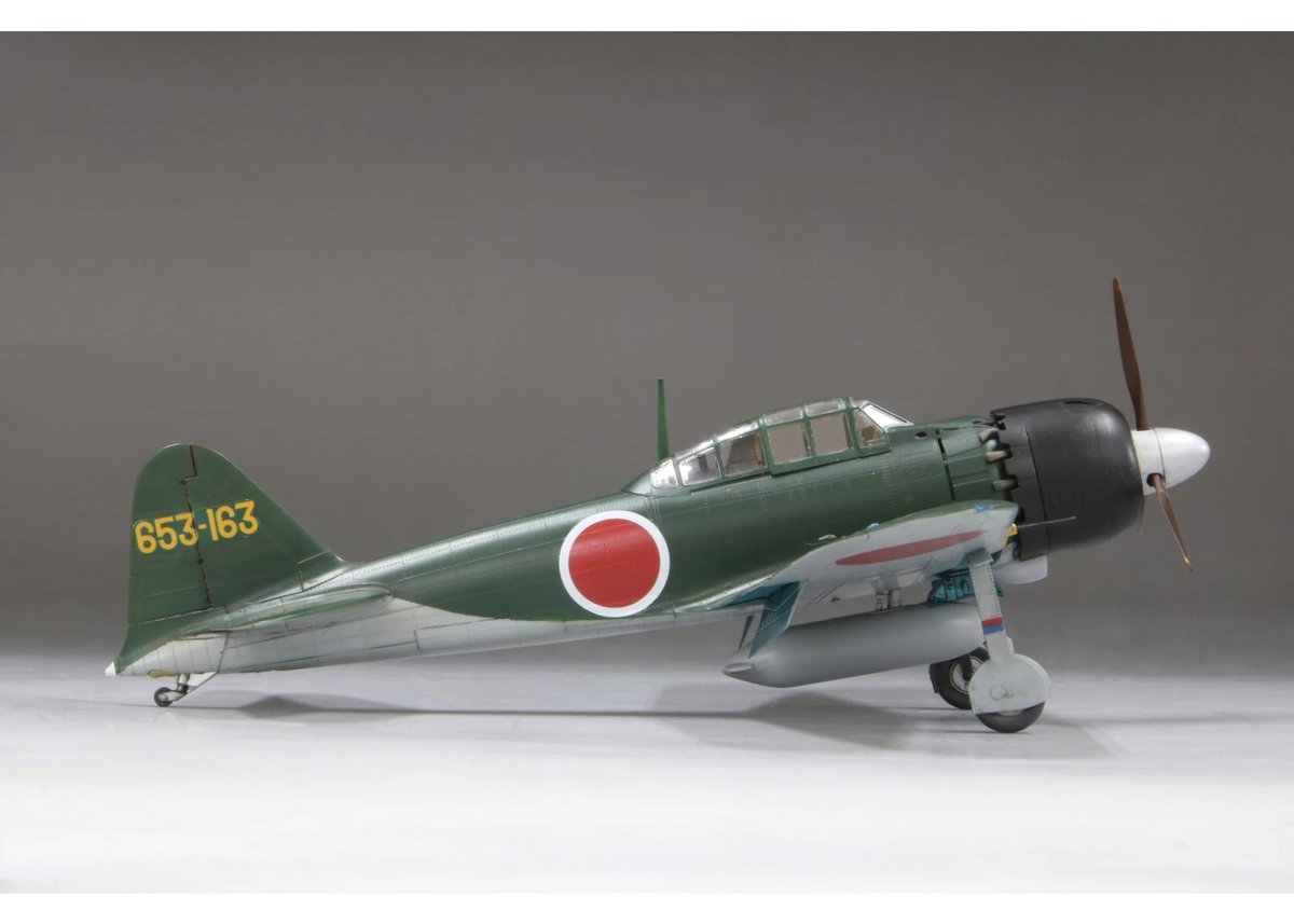 零戦　中島製　ファインモールド ファインモールド 1/48 帝国海軍 零式艦上戦闘機五二型 甲（中島