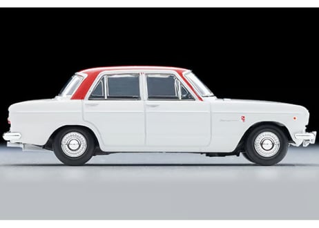 トミーテック 1/64 TLV-217a プリンス スカイライン 2000GT（白／赤）65年式