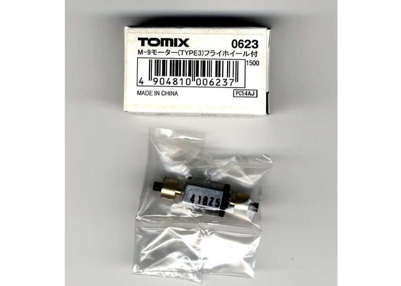 TOMIX 0623 M-9モーター(TYPE3・フライホイール付) | ウエサカ模型店