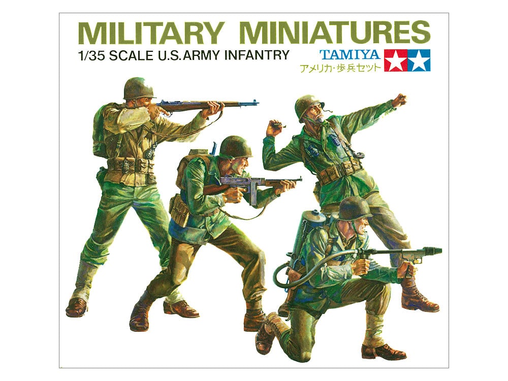タミヤ 1/35 MM No.13 アメリカ歩兵セット | ウエサカ模型店