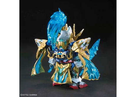 バンダイ SD 三国創傑伝-07 趙雲ダブルオーガンダム&碧竜駆