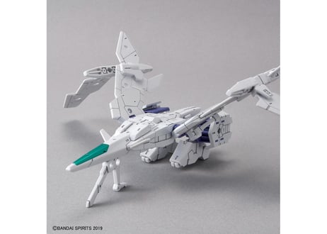 バンダイ 30MM 1/144 エグザビークル(エアファイターVer.)［ホワイト］(EV-01)
