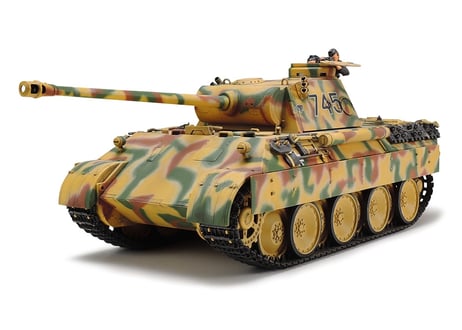 タミヤ 1/35 MM No.345 ドイツ戦車 パンサーD型