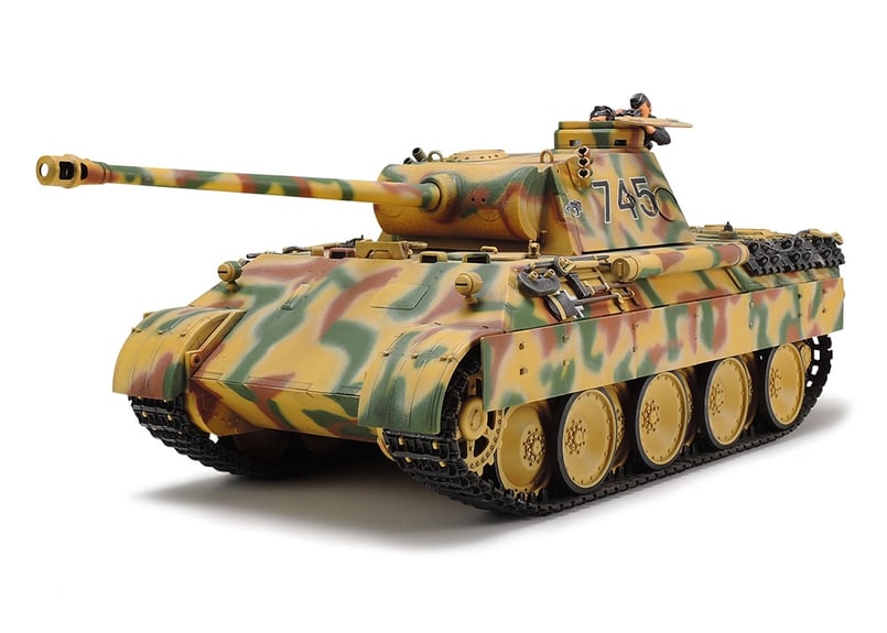 タミヤ 1/35 MM No.345 ドイツ戦車 パンサーD型 | ウエサカ模型店