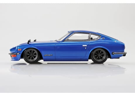 アオシマ 1/32 楽プラ スナップキット No.15CU-BE ニッサン S30フェアレディZ カスタム(ブルーメタリック)