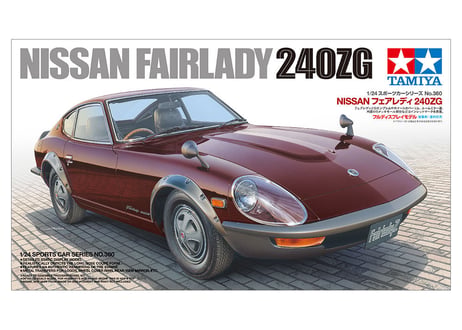 タミヤ 1/24 スポーツカー No.360 NISSAN フェアレディ 240ZG