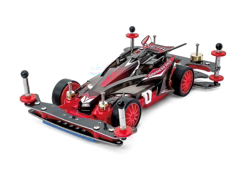 タミヤ ミニ四駆PRO1/32アバンテ Mk.III アズール(MSシャーシ) タミヤ 1/32 ミニ四駆PRO No.62 アバンテMk.IIIネロ アドバンスパック