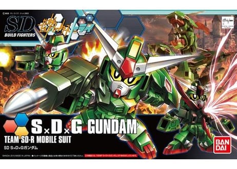 バンダイ ガンダムビルドファイターズ SDBF-032 SDBF S×D×Gガンダム