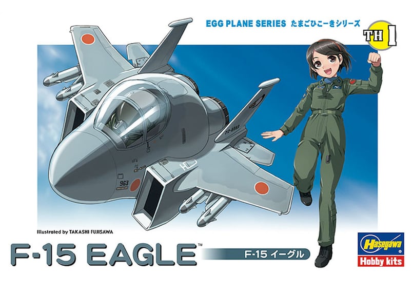 ハセガワ たまごひこーき TH1～12 12機セット 初版 新品 タマゴ飛行機 ハセガワ たまごひこーき TH1 F-15 イーグル | ウエサカ模型店