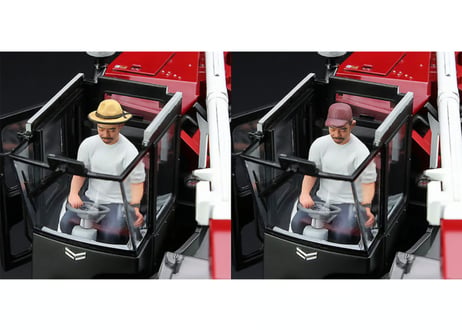 ハセガワ 建機シリーズ WM07 1/35 ヤンマー コンバイン YH6115