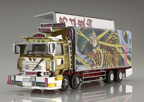 アオシマ 1/64 ミニデコNEXT No.9 みちのく花電車（四軸ウイング）