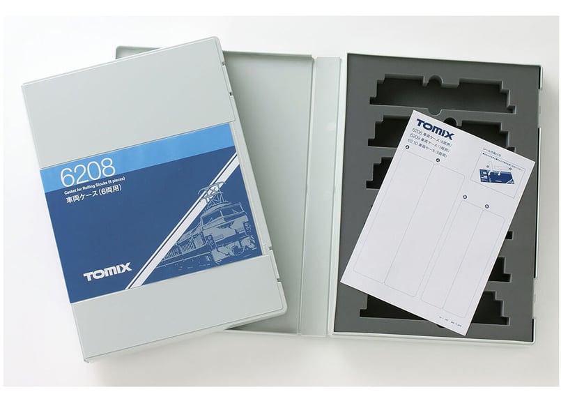 TOMIX　6208　車両ケース（6両用） TOMIX 6208 車両ケース（6両用） | ウエサカ模型店