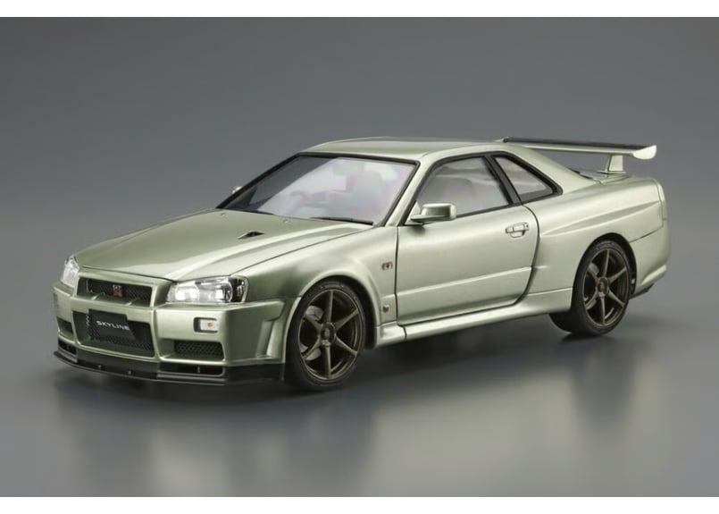 アオシマ1/24スカイラインGT-R 1/24 ニッサン BNR34 スカイライン GT-R NISMO S-TUNE '04｜株式