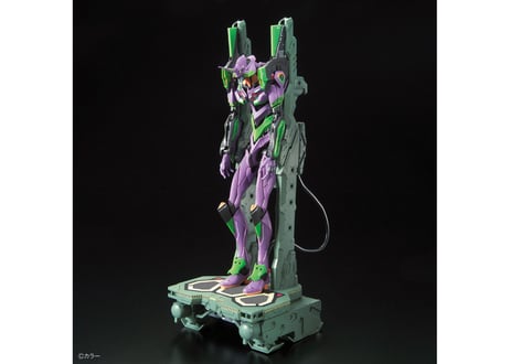 バンダイ RG 汎用ヒト型決戦兵器 人造人間エヴァンゲリオン初号機DX 輸送台セット