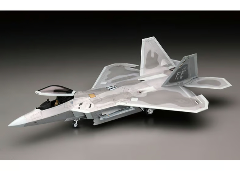 戦闘機プラモデル完成品1/48F-22ラプター ハセガワ 1/48 航空機 PT45 F-22 ラプター アメリカ空軍 制空戦闘機