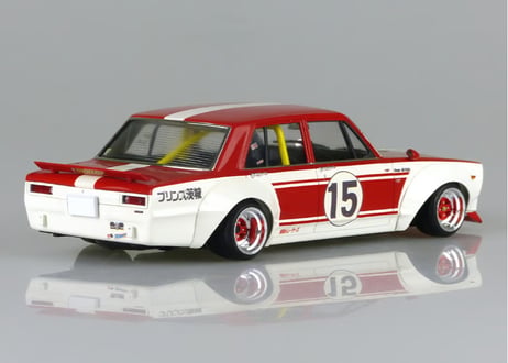 アオシマ 1/24 リバティウォーク SP シャコタンコヤジ公認 ハコスカ4Dr