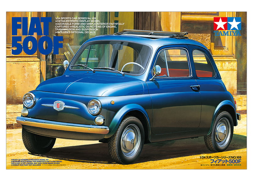 タミヤ 1/24 スポーツカー No.169 フィアット 500F | ウエサカ模型店