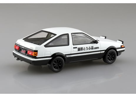 アオシマ 1/32 楽プラ スナップキット No.CM-1 頭文字D 拓海のハチロク