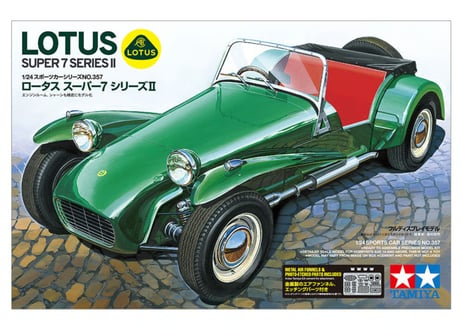 タミヤ 1/24 スポーツカー No.357 ロータス スーパー7 シリーズII