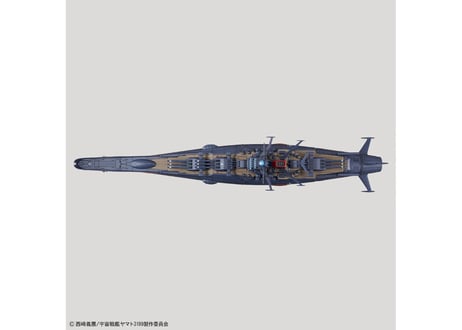 バンダイ 1/1000 宇宙戦艦ヤマト3199（第3次改装型：参戦章叙勲式典記念塗装）