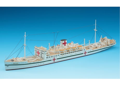 ハセガワ 1/700 WL No.502 病院船 氷川丸