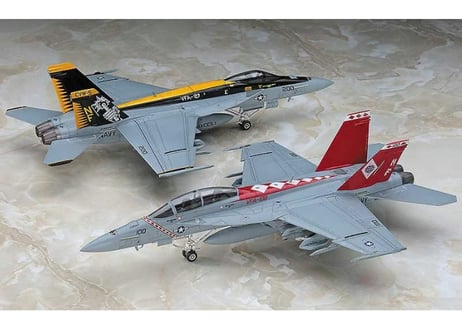ハセガワ 1/72 航空機 SP341 F/A-18E/F スーパーホーネット `USS ロナルド レーガン CVW-5 CAG スペシャルパック Part 1` 限定品