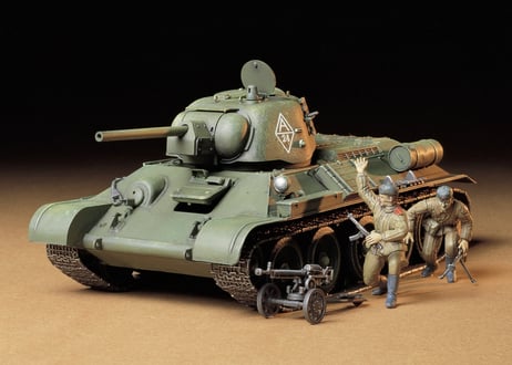 タミヤ 1/35 MM No.149 ソビエト T34/76戦車 1943年型 チェリヤビンスク