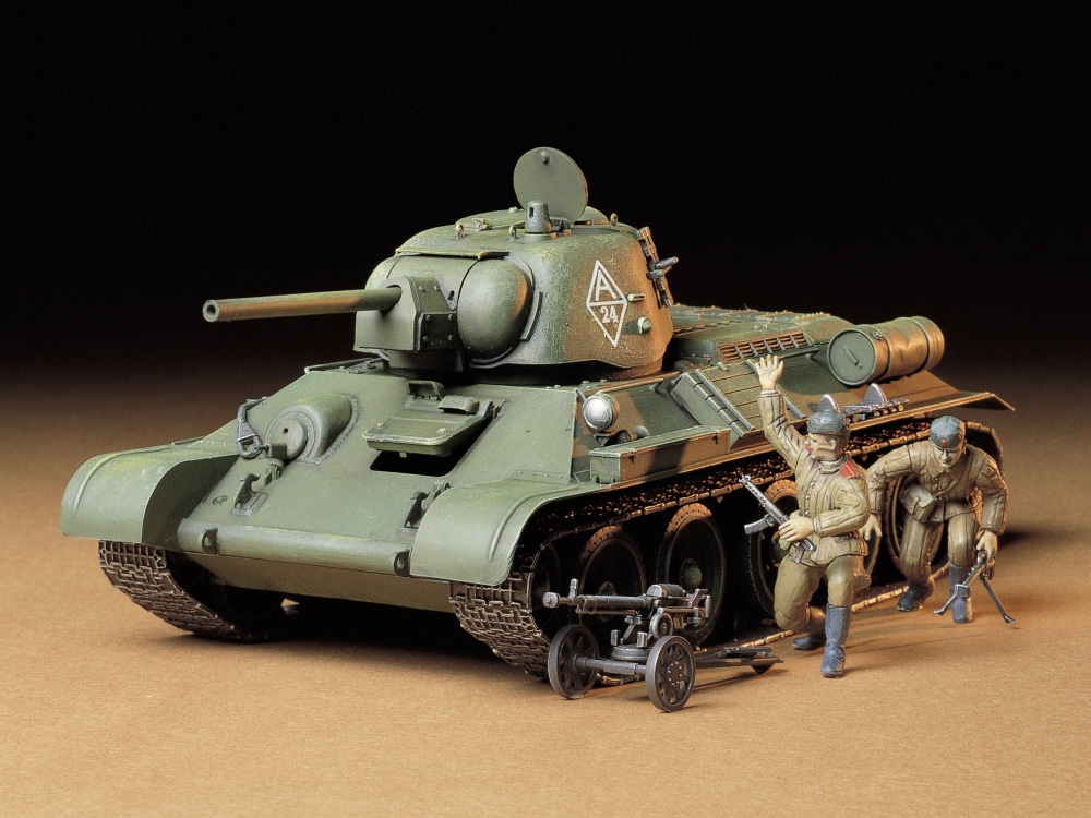 タミヤ 1/35 MM No.149 ソビエト T34/76戦車 1943年型 チェリヤビンス