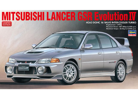 ハセガワ 20726 1/24 三菱 ランサー GSR エボリューション IV