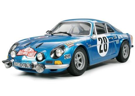 タミヤ 1/24 スポーツカー No.278 アルピーヌ ルノー A110 モンテカルロ '71