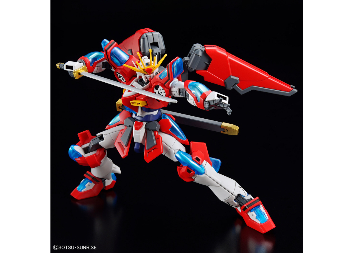 バンダイ HG 1/144 神バーニングガンダム（ガンダムビルドメタバース4 