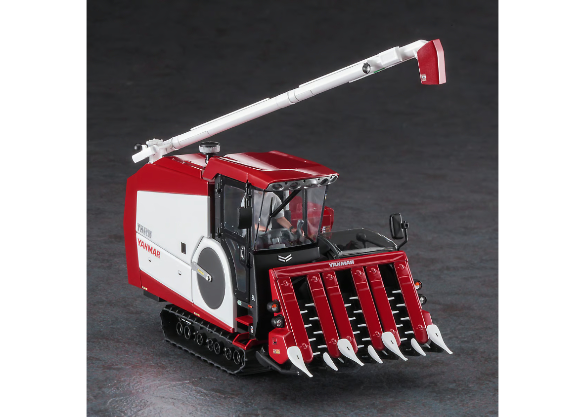 ハセガワ 建機シリーズ WM07 1/35 ヤンマー コンバイン YH6115