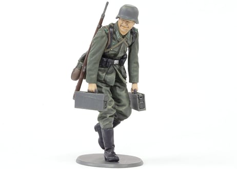 タミヤ 1/35 MM No.386 ドイツ機関銃チーム (大戦中期)