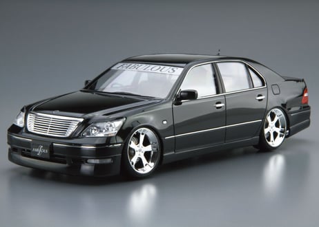 アオシマ 1/24 ザ･チューンドカー No.12 ファブレス UCF31 セルシオ '03（トヨタ）【絶版】