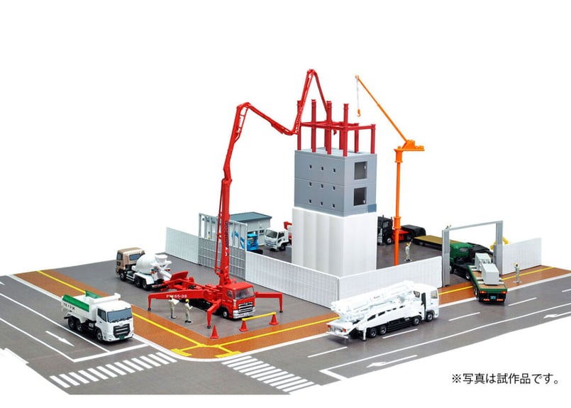 トミーテック GJ はたらくのりもの百景 002 未来を築く建設現場 トミーテック GJ はたらくのりもの百景 002 未来を築く建設現場