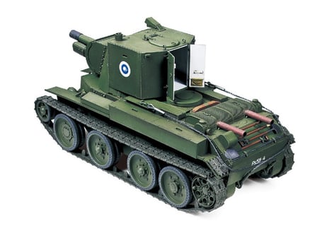 タミヤ 1/35 MM No.318 フィンランド軍突撃砲 BT-42