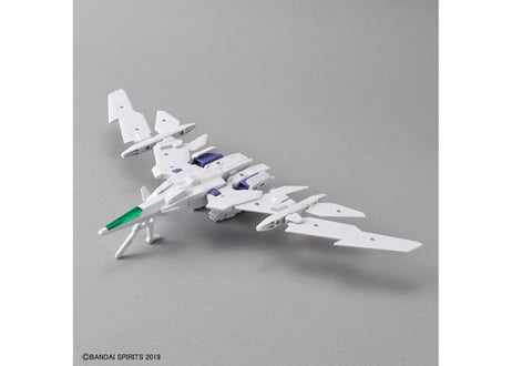 バンダイ 30MM 1/144 エグザビークル(エアファイターVer.)［ホワイト］(EV-01)
