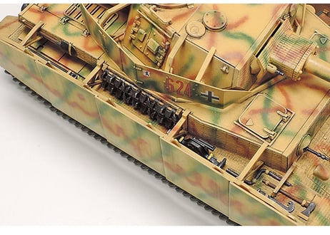 タミヤ 1/48 MM No.84 ドイツIV号戦車H型 （後期型）