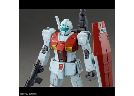 バンダイ HG 1/144 ジム (ショルダー・キャノン装備/ミサイルポッド装備)