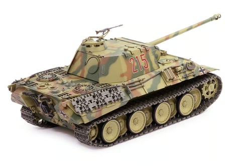 タミヤ 1/25RCタンク No.5 ドイツ戦車 パンサーA (専用プロポ付き)