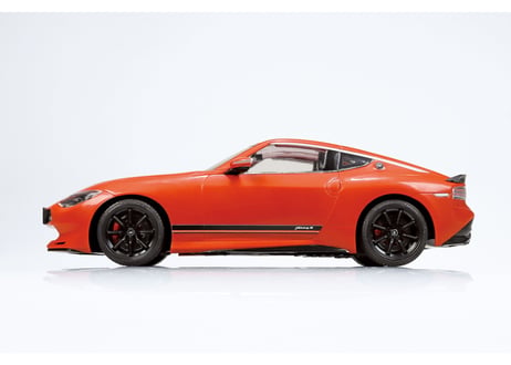 アオシマ 1/24 楽プラ スナップカー No.07-OR RZ34 フェアレディZ Customized Edition 2024 432オレンジ