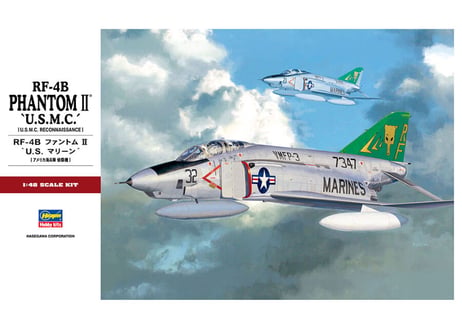 ハセガワ 1/48 航空機 PT31 RF-4B ファントムⅡ ‘U.S.マリーン’ アメリカ海兵隊偵察機
