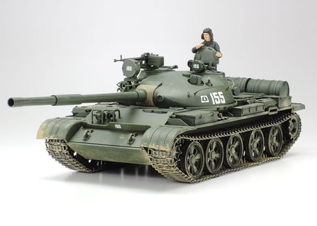 タミヤ 1/35 MM No.108 ソビエト T-62A戦車